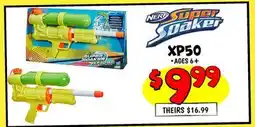 Ollie's NERF SUPER SOAKER XP50 offer