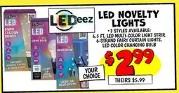 Ollie's LED NOVELTY LIGHTS offer