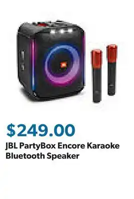 Sam's Club JBL PartyBox Encore Karaoke Bluetooth Speaker offer