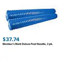 Sam's Club Member's Mark Deluxe Pool Noodle, 2 pk offer