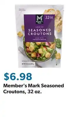 Sam's Club Member's Mark Seasoned Croutons, 32 oz offer