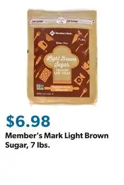 Sam's Club Member's Mark Light Brown Sugar, 7 lbs offer