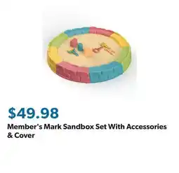 Sam's Club Member's Mark Sandbox Set With Accessories & Cover offer