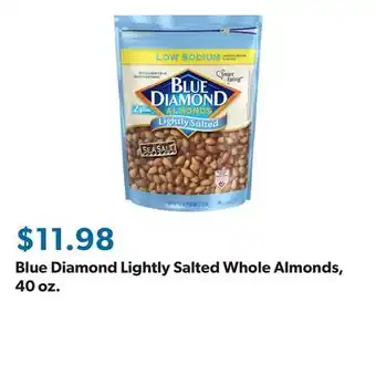 Sam's Club Blue Diamond Lightly Salted Whole Almonds, 40 oz offer