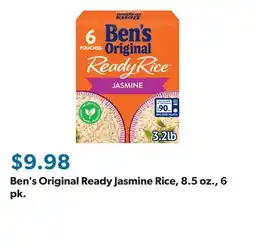 Sam's Club Ben's Original Ready Jasmine Rice, 8.5 oz., 6 pk offer