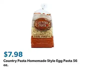 Sam's Club Country Pasta Homemade Style Egg Pasta 56 oz offer