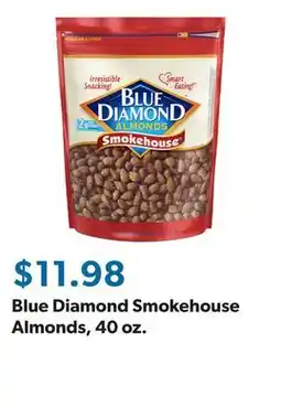 Sam's Club Blue Diamond Smokehouse Almonds, 40 oz offer