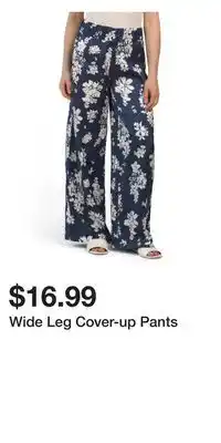 TJ Maxx Wide Leg Cover-up Pants offer