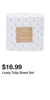 TJ Maxx Lively Tulip Sheet Set offer