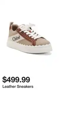 TJ Maxx Leather Sneakers offer