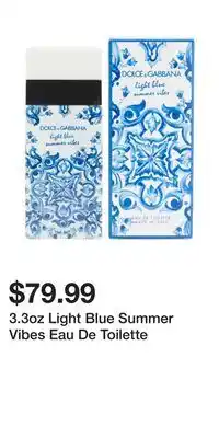 TJ Maxx 3.3oz Light Blue Summer Vibes Eau De Toilette offer