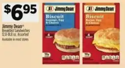 Dollar General Jimmy Dean Breakfast Sandwiches offer