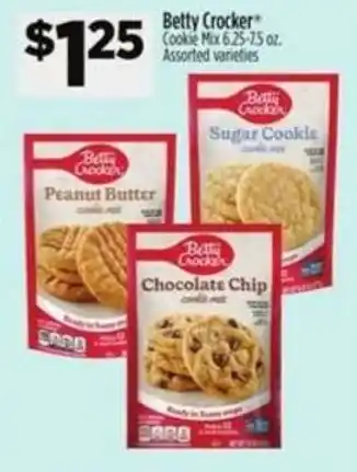 Dollar General Betty Crocker Cookie Mix offer