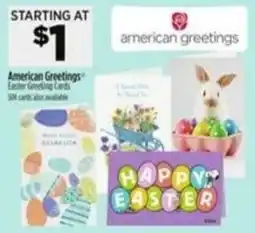 Dollar General American Greetings Easter Greeting Cards offer