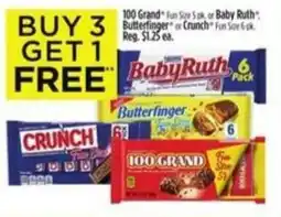 Dollar General Baby Ruth 6 Butterfinger or Crunch offer