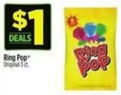 Dollar General Ring Pop offer