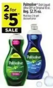 Dollar General Palmolive Dish Liquid offer