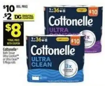 Dollar General Cottonelle Bath Tissue offer