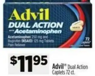 Dollar General Advil Dual Action Caplets offer