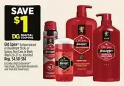 Dollar General Old spice offer