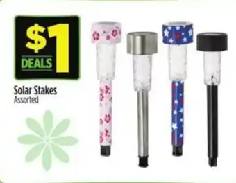 Dollar General Solar Stakes Assorted offer