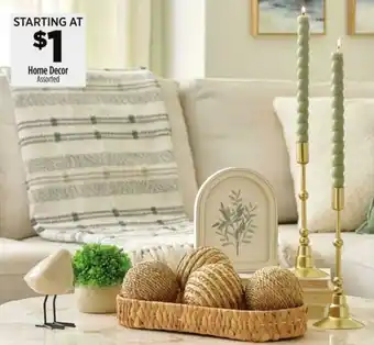 Dollar General Home Decor Assorted offer