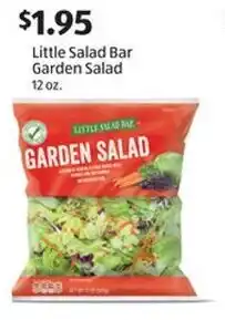 Aldi Little Salad Bar Garden Salad offer