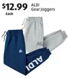 Aldi ALDI Gear Joggers offer