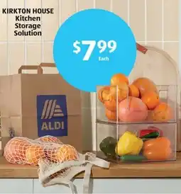 Aldi KIRKTON HOUSE Kitchen Storage Solution offer