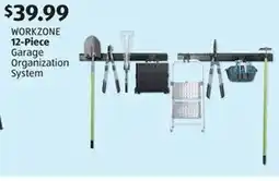 Aldi WORKZONE 12-Piece Garage Organization System offer