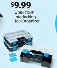 Aldi WORKZONE Interlocking Tool Organizer offer