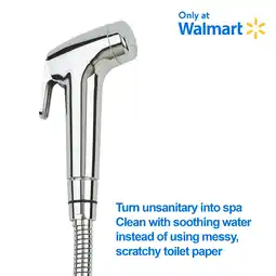 Walmart Brondell Rinslet Hand-Held Bidet in Chrome Finish offer