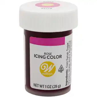 Walmart Wilton Rose Gel Food Coloring, 1 oz offer