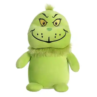 Walmart Aurora - Medium Green Dr. Seuss - 9.5 Squishy Grinch - Whimsical Stuffed Animal offer