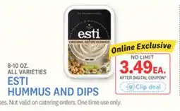 Kings Food Markets ESTI HUMMUS AND DIPS offer