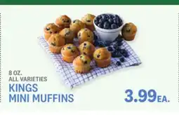 Kings Food Markets KINGS MINI MUFFINS offer