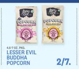 Kings Food Markets LESSER EVIL BUDDHA POPCORN offer