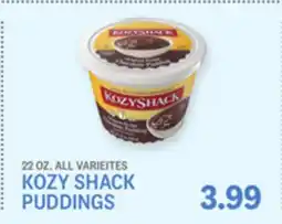 Kings Food Markets KOZY SHACK PUDDINGS offer