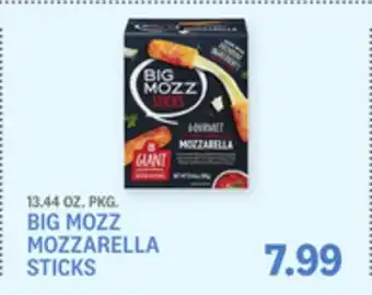 Kings Food Markets BIG MOZZ MOZZARELLA STICKS offer