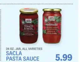 Kings Food Markets SACLA PASTA SAUCE offer