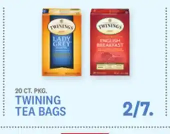 Kings Food Markets TWINING TEA BAGS offer