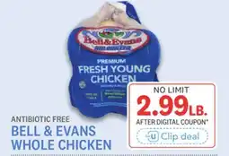 Kings Food Markets BELL & EVANS WHOLE CHICKEN offer