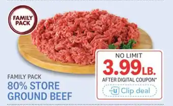 Kings Food Markets 80% STORE GROUND BEEF offer