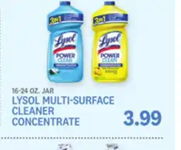 Kings Food Markets LYSOL MULTI-SURFACE CLEANER CONCENTRATE offer