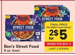 ACME Ben's Street Food offer