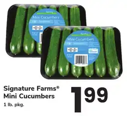 ACME Signature Farms Mini Cucumbers offer