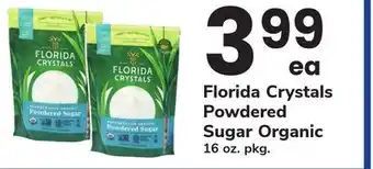 ACME Florida Crystals Powdered Sugar Organic offer