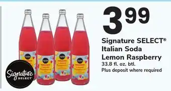 ACME Signature SELECT Italian Soda Lemon Raspberry offer