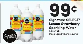 ACME Signature SELECT Lemon Strawberry Sparkling Water offer