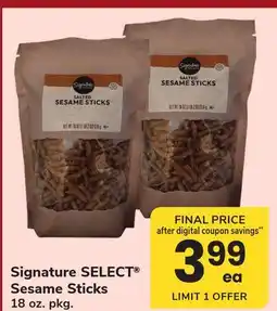 ACME Signature SELECT Sesame Sticks offer